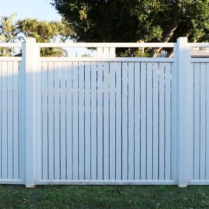 Hamptons style vertical slats